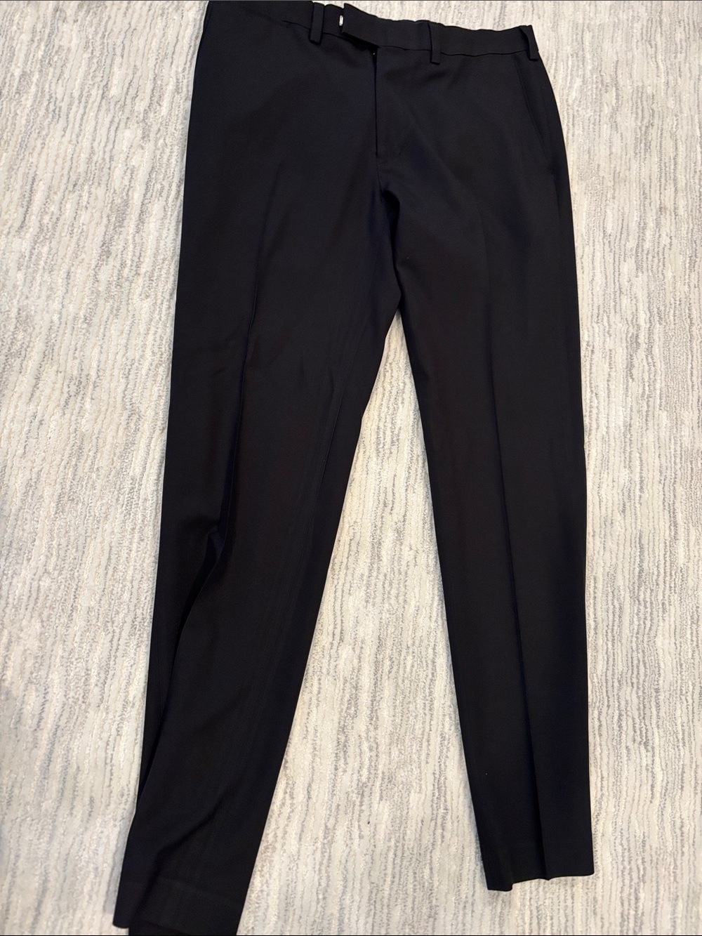 Louis Raphael Black Men's Dress Trousers